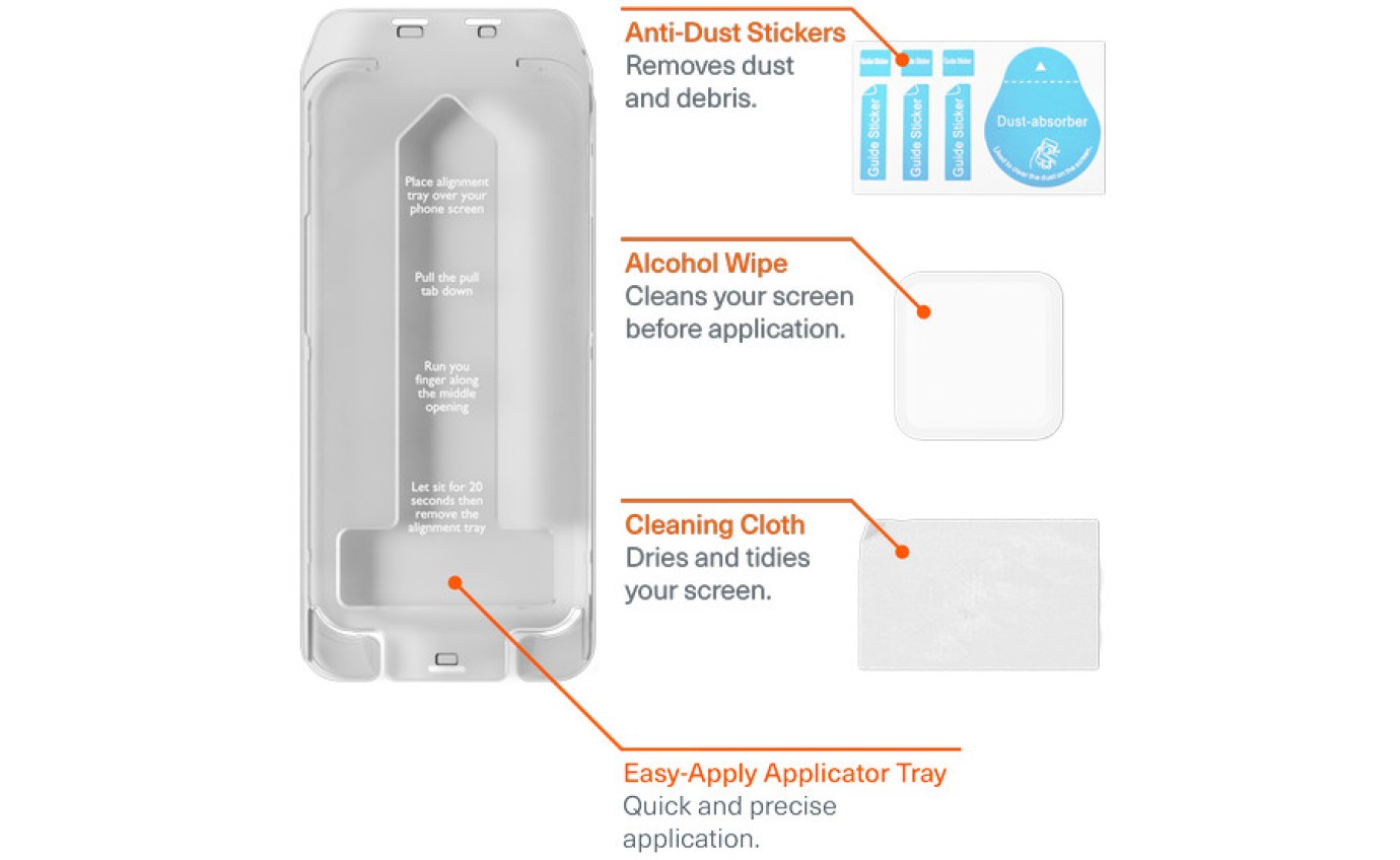 Cygnett Tough Screen Protector for iPhone 16 Plus 11901320042