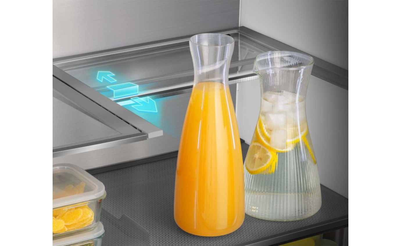 Hisense 640L PureFlex French Door Fridge (Dark Stainless Steel) HRCD640TBW