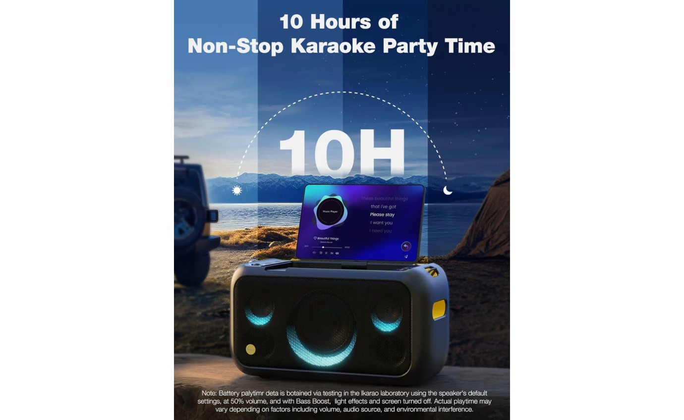 Ikarao Break X1 Premium Portable Wireless Audio Machine IKBREAKX1