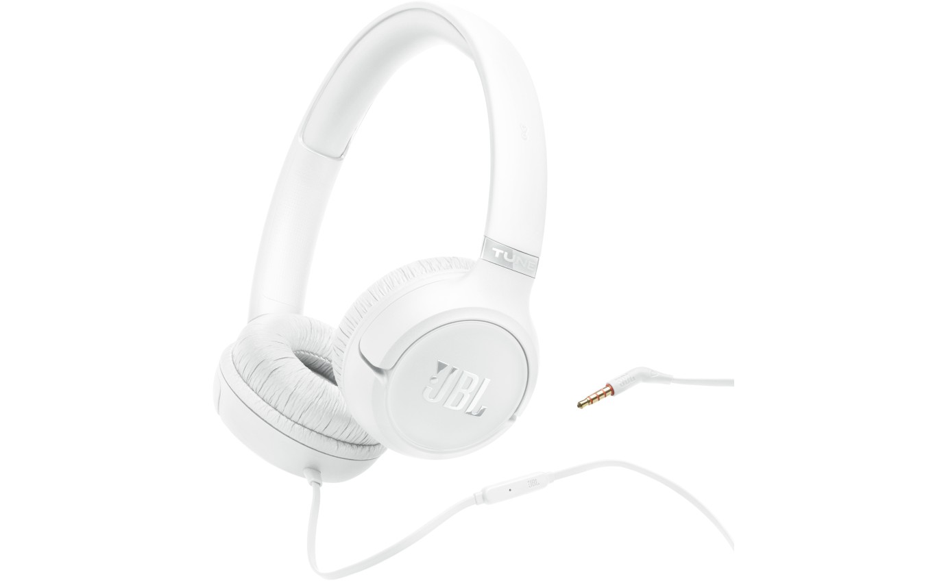 JBL Tune 530 Wired (White) JBLT530WHT