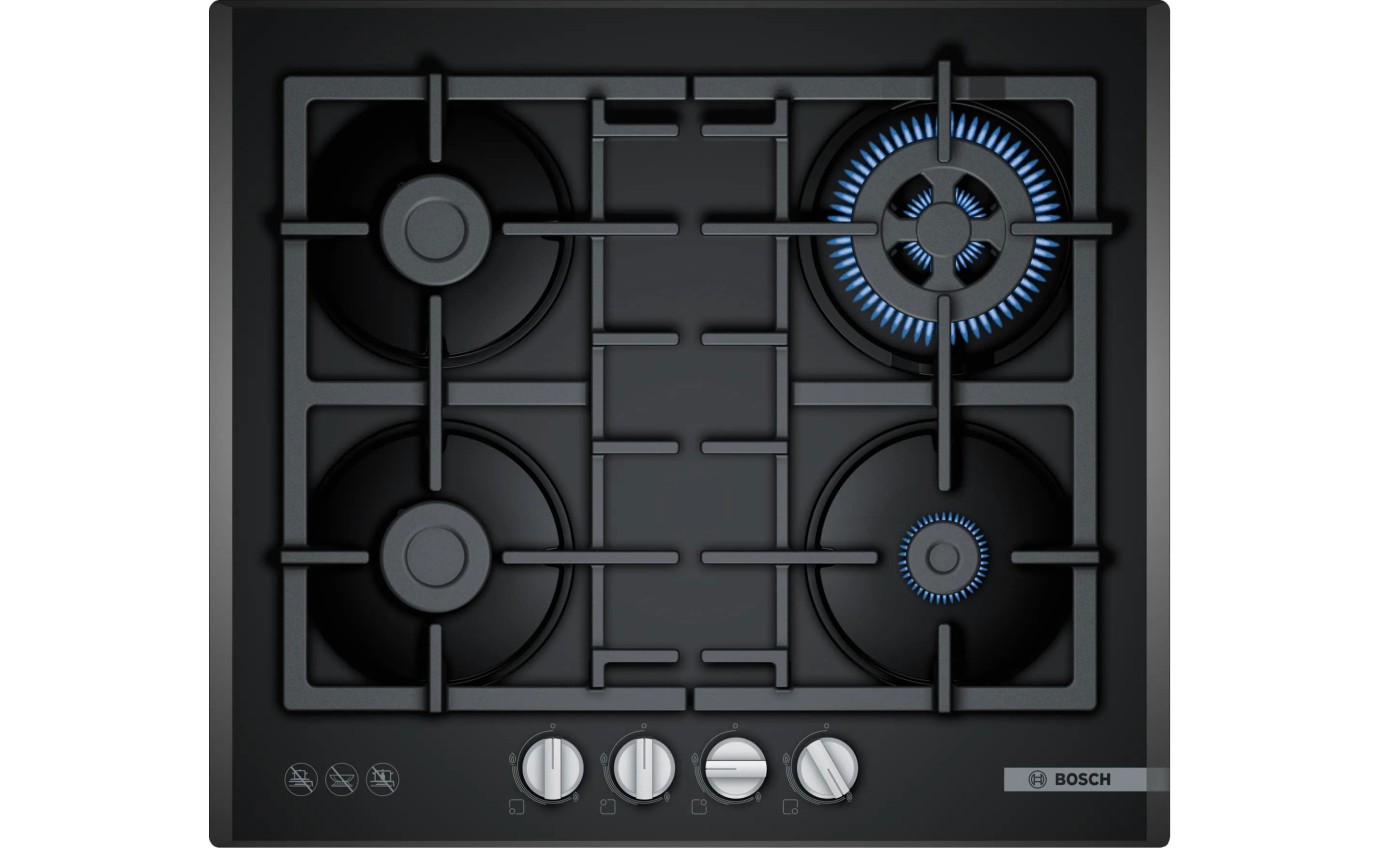 Bosch 60cm Gas on Glass Cooktop PNH6B6B91A