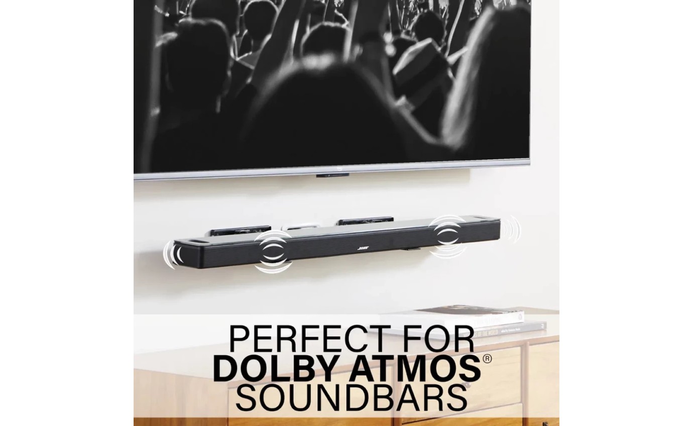 Sanus Universal Extendable Soundbar Wall Mount WSBWM1B2