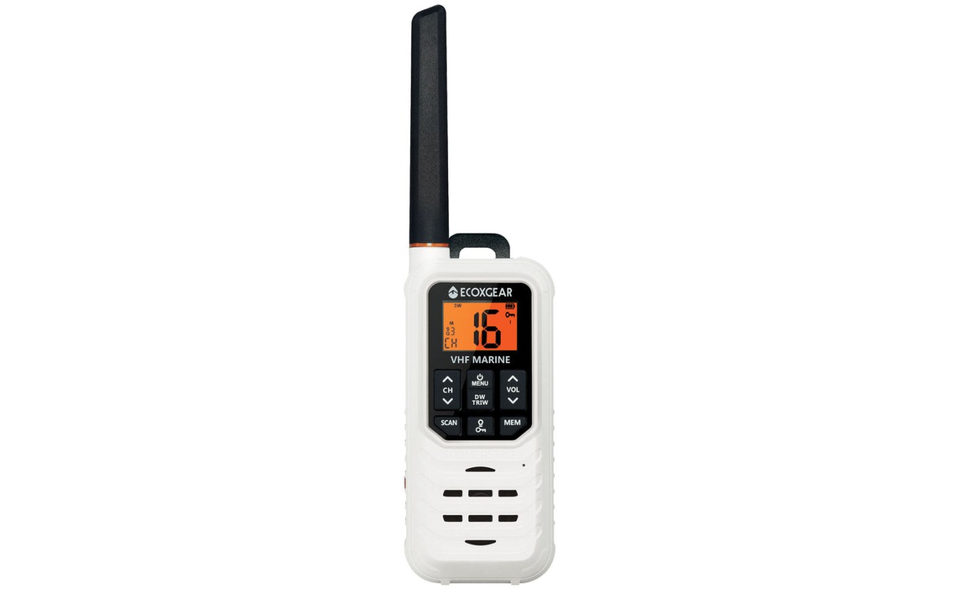 ECOXGEAR EXM300 3W IP67 VHF Marine Handheld Radio EXM300