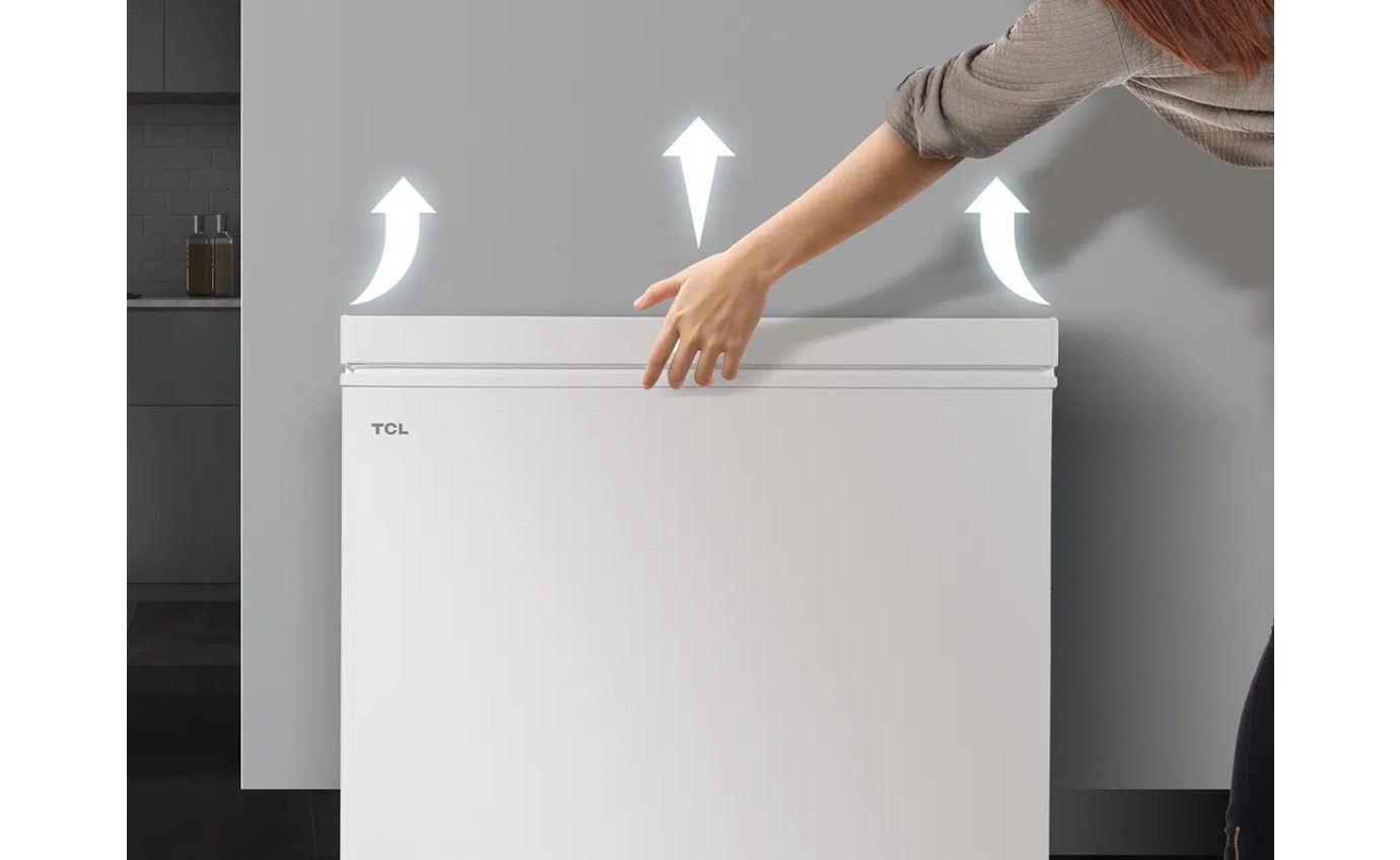 TCL 142L Hybrid Chest Freezer (White) F155CFW