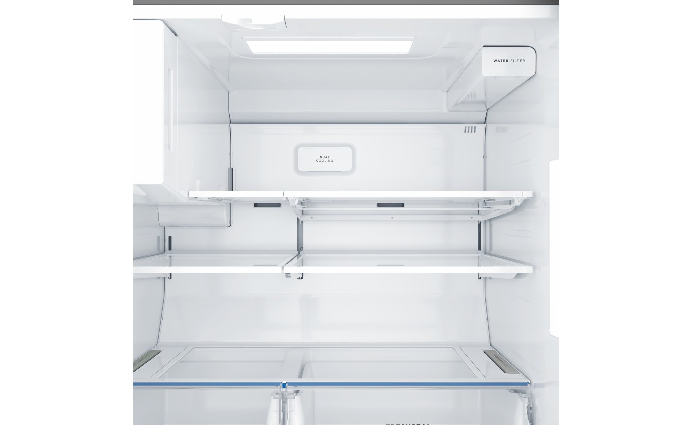 Westinghouse 609L Quad Door Fridge (Matte Black) WQE6170BB