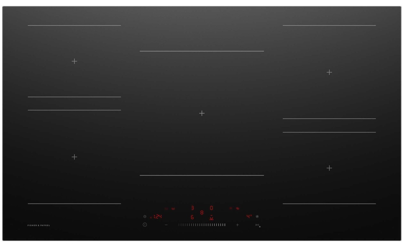 Fisher & Paykel 90cm Series 5 Low Current 5 Zone Induction Cooktop CI905CTPB2