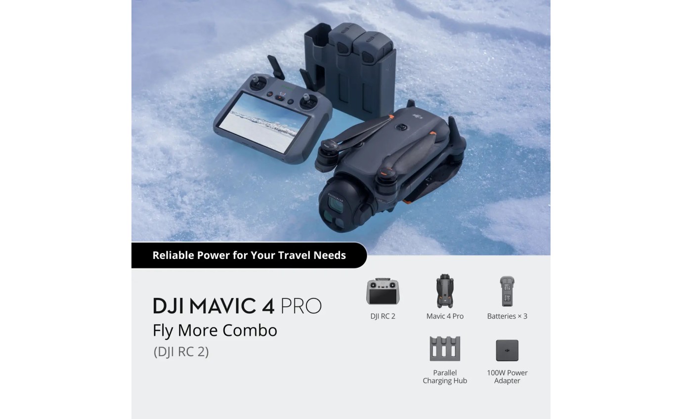 DJI Mavic 4 Pro Fly More Combo (DJI RC 2) CPMA0000084801