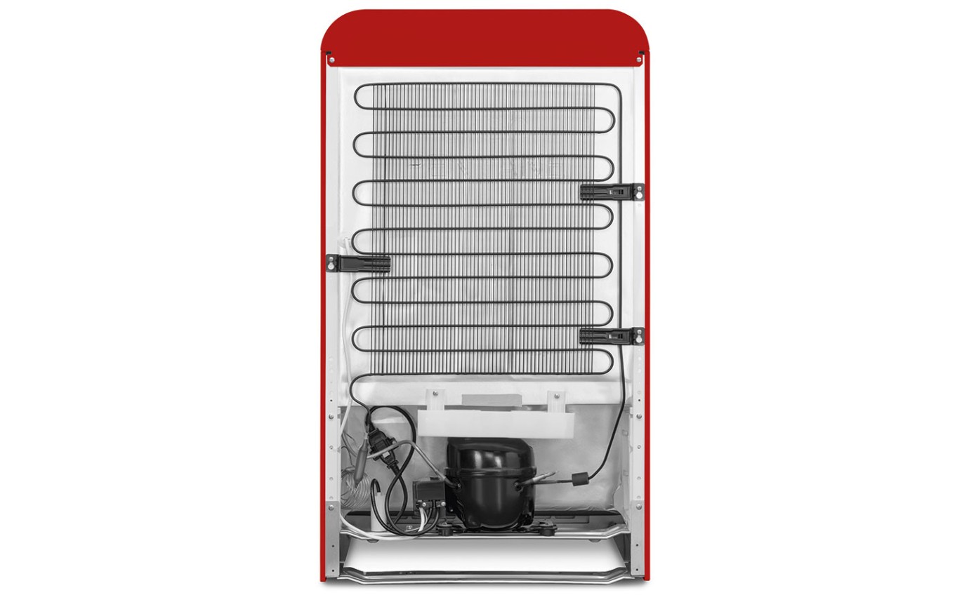 Smeg 135L 50's Style Minibar Refrigerator (Red) FAB10HLRD6