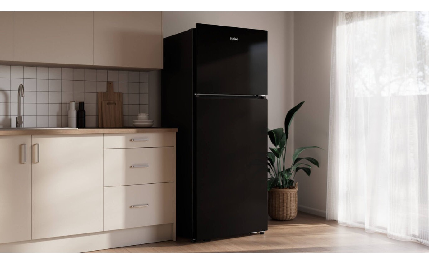 Haier 443L 300 Series Top Mount Refrigerator (Black) HRF450TG