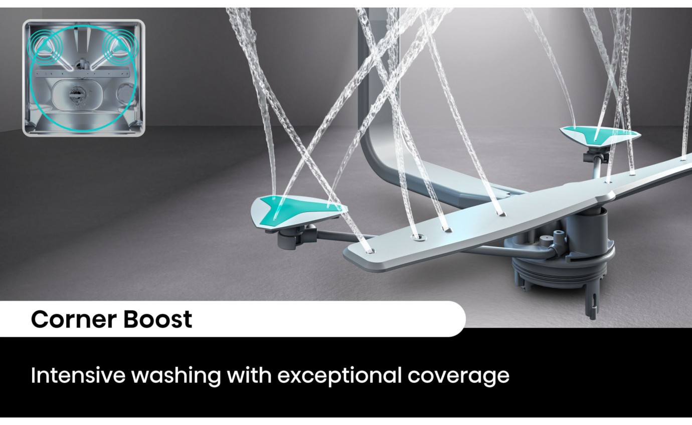 Hisense 60cm Freestanding Dishwasher (Stainless Steel) HSAA16FS
