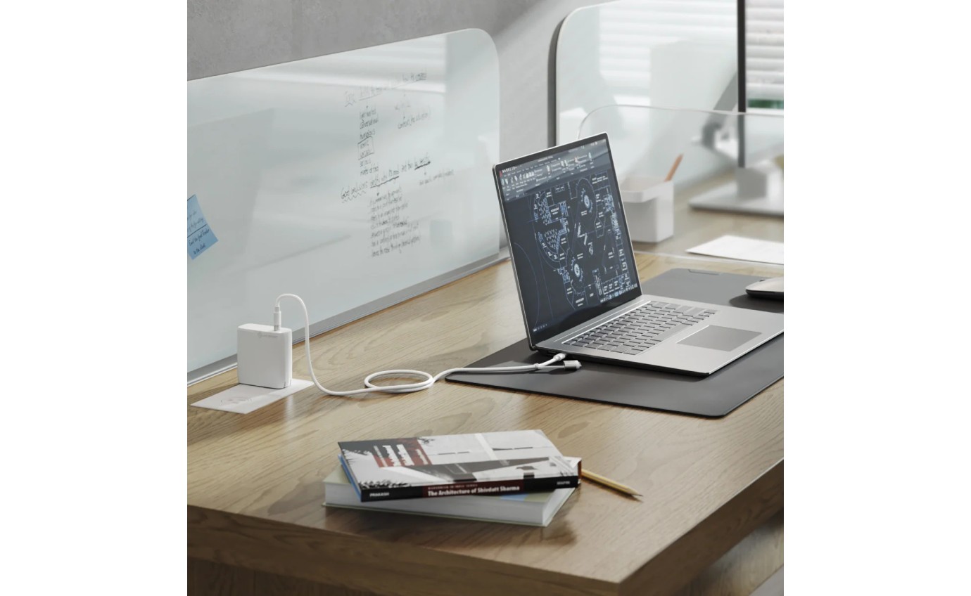 ALOGIC SnapSafe 240W USB-C to USB-C/MagSafe Charging Cable 2m ASCCMSWH