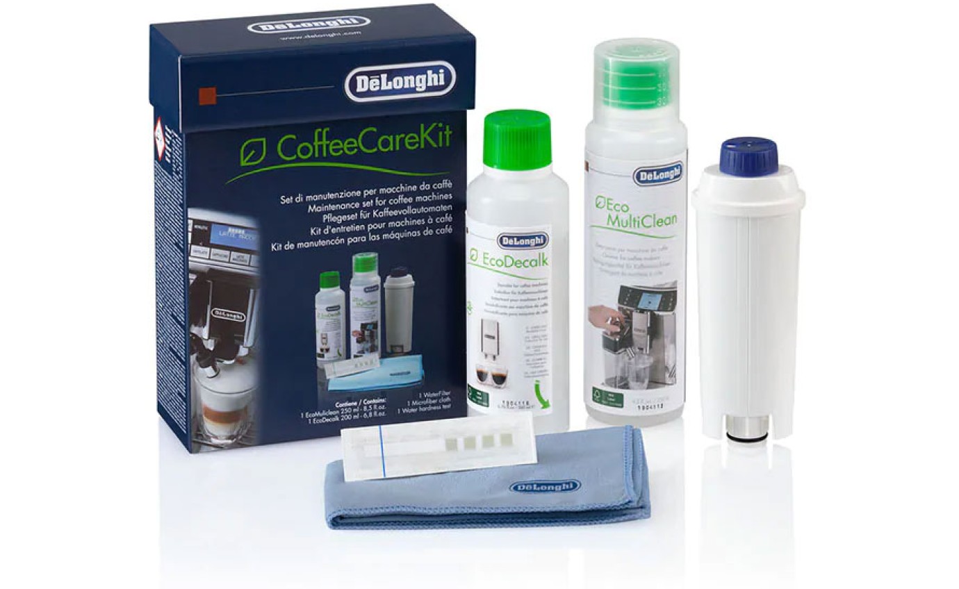 DeLonghi Coffee Care Kit Espresso Machine Maintenance Bundle DLSC306