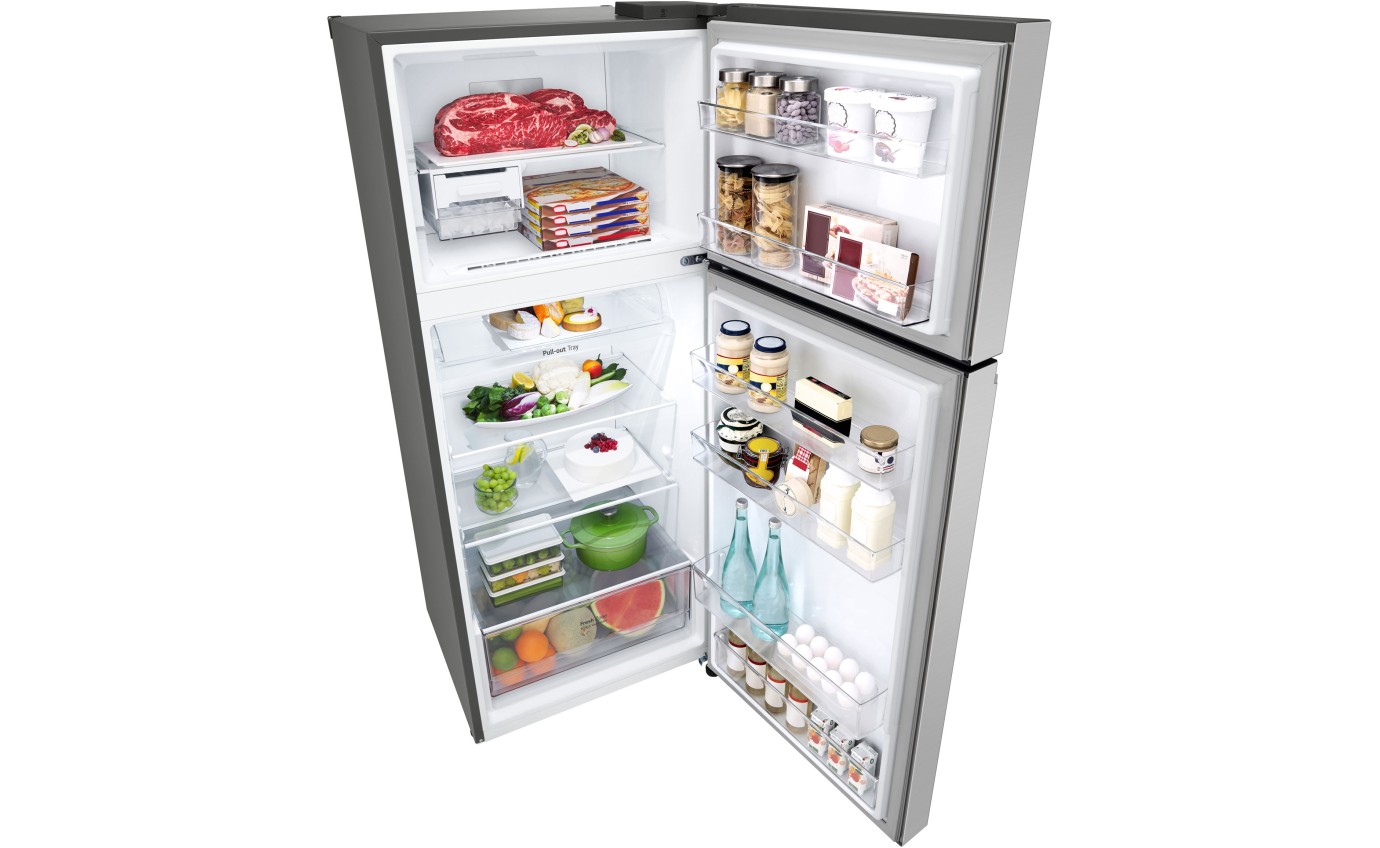 LG 375L Top Mount Fridge (Stainless Steel) GT5S