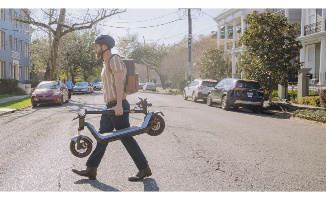 NIU KQi 300X All-Terrain Suspension Electric Scooter (Space Grey) KQI300XGRY