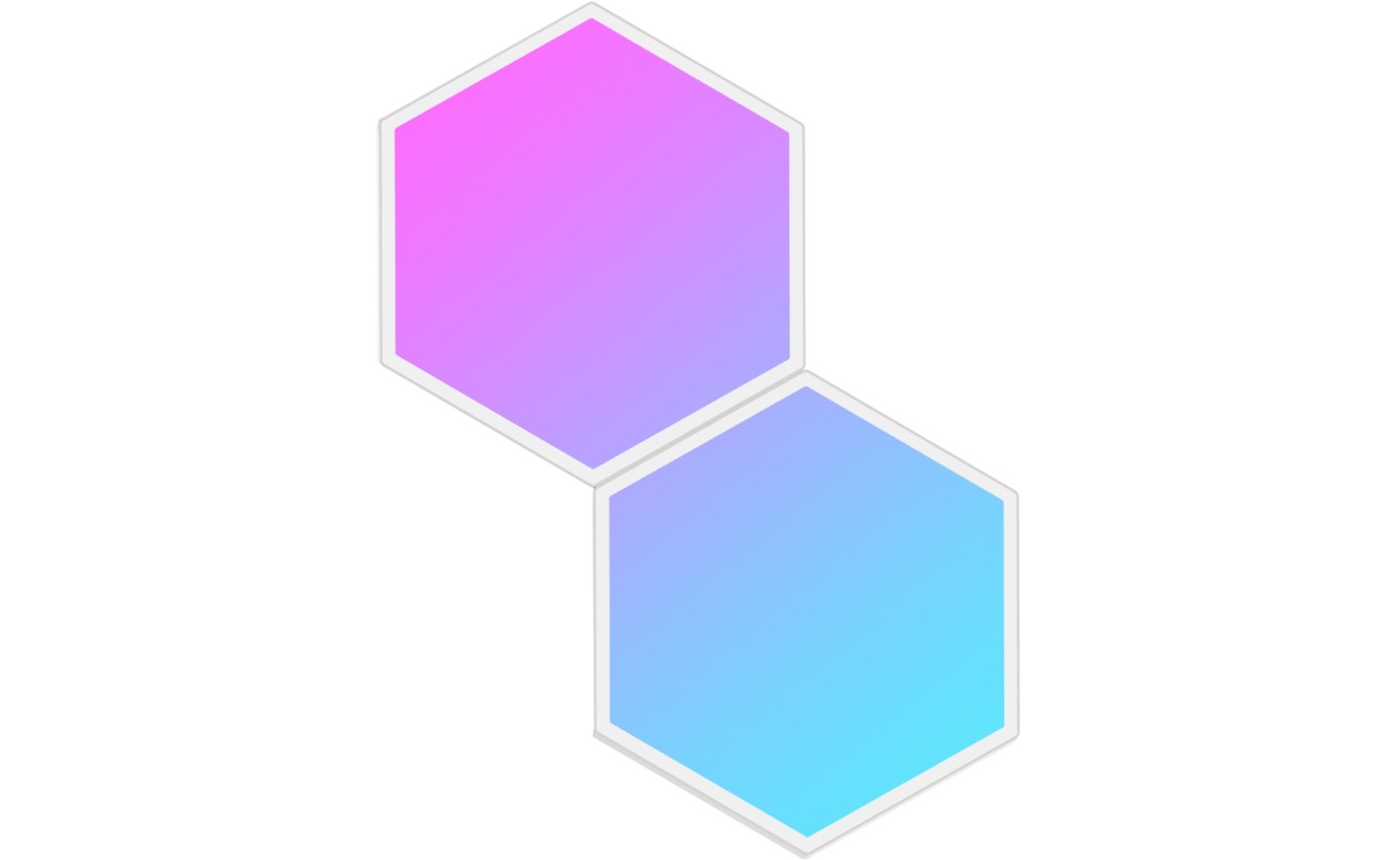 Govee Glide Hexa Light Panels Expansion (2 Pack) H1061002