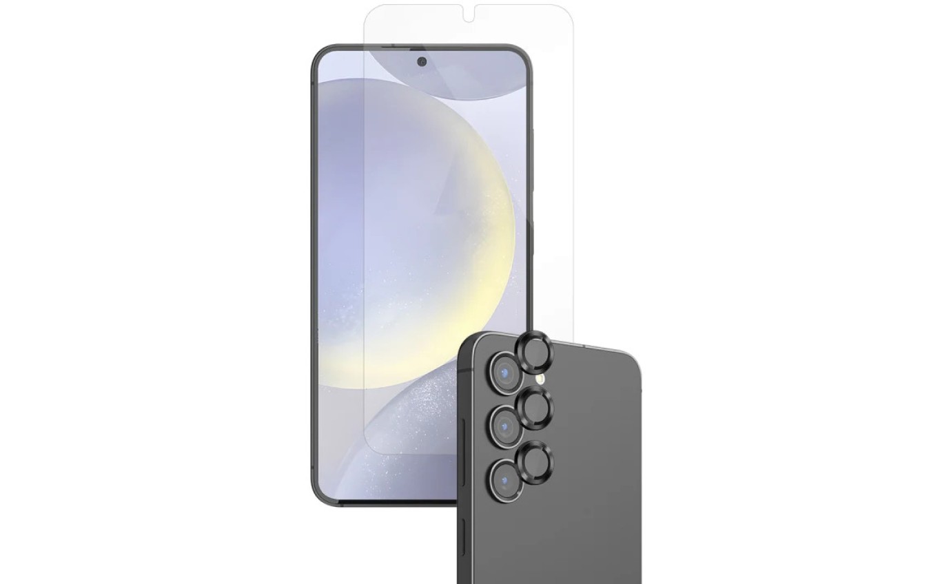 EFM 2-in-1 Screen Protector & Camera Lens Armour Bundle for Samsung Galaxy S25 EFSSG294BUNDLE