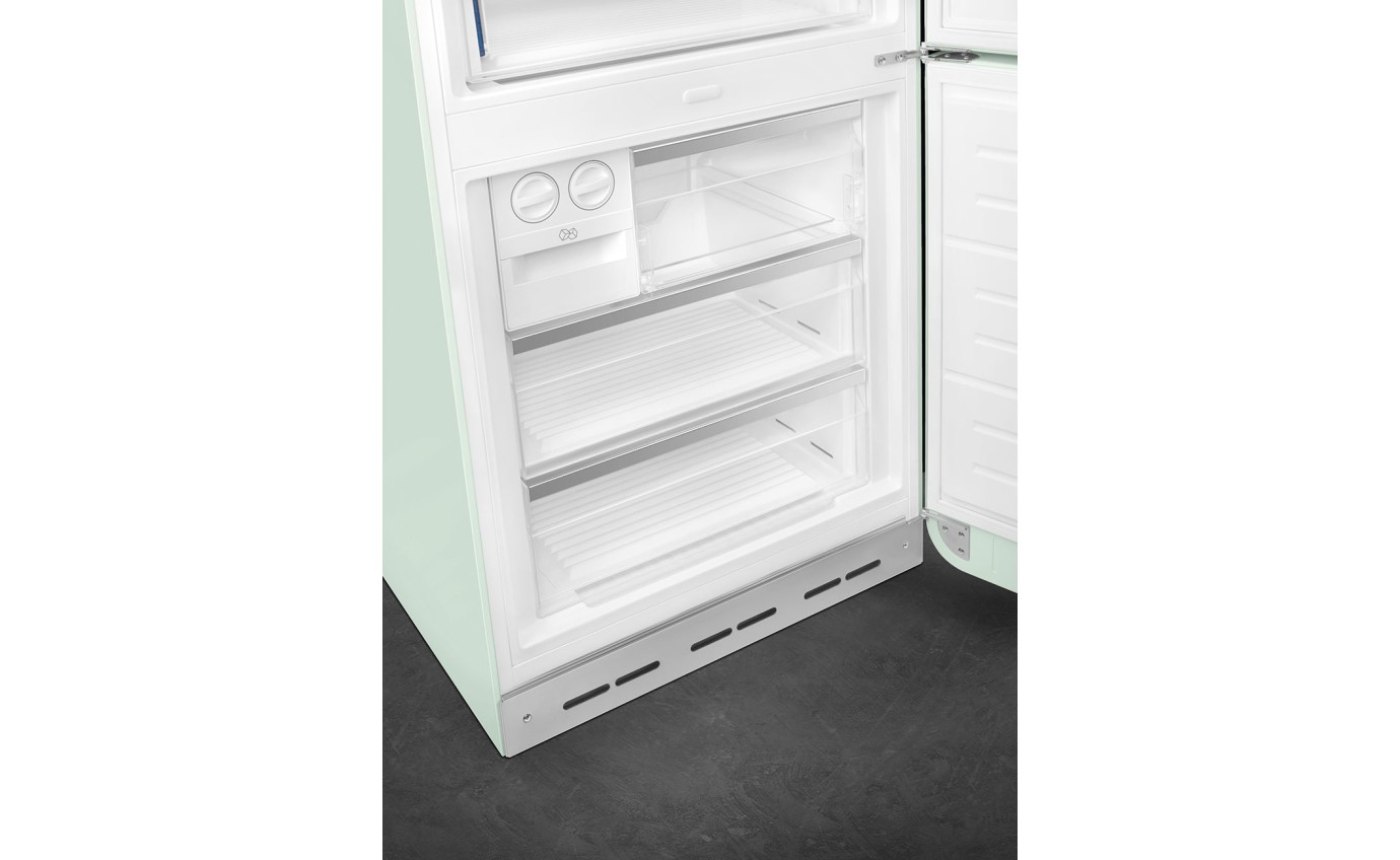 Smeg 481L 50s Style Retro Bottom Mount Fridge (Pastel Green) FAB38RPG5AU