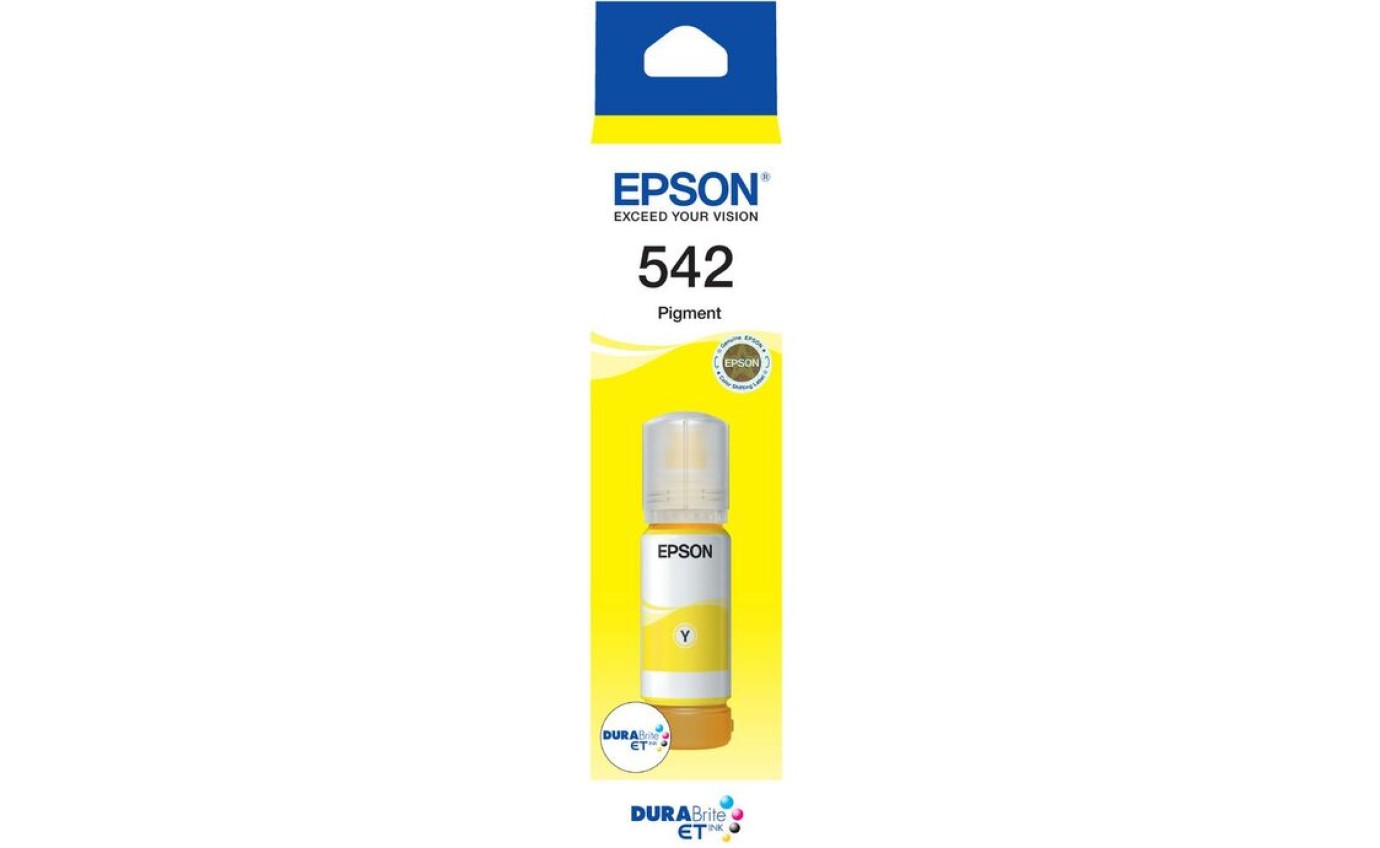 Epson 542 DURABrite EcoTank Ink Cartridge (Yellow) T06A492
