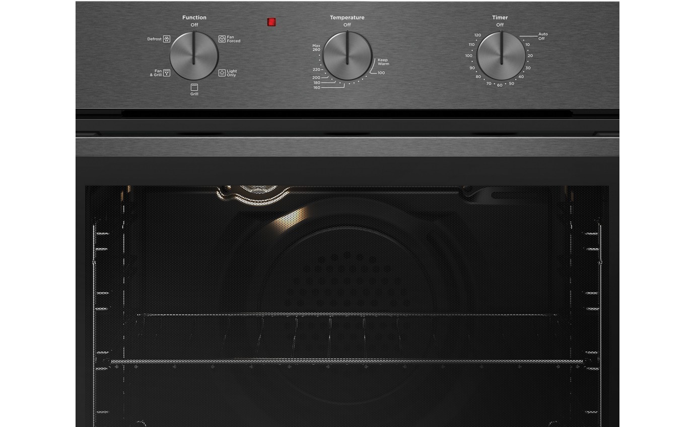Westinghouse 60cm Multifunction Oven (Dark Stainless Steel) WVE6314DD