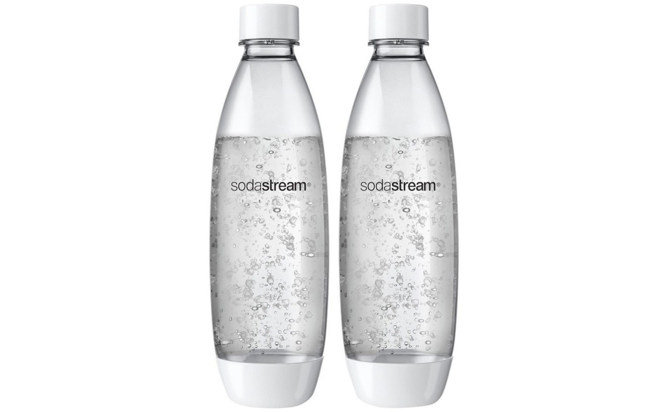SodaStream 1L Fuse Bottles (White) [2 Pack] 1741215610