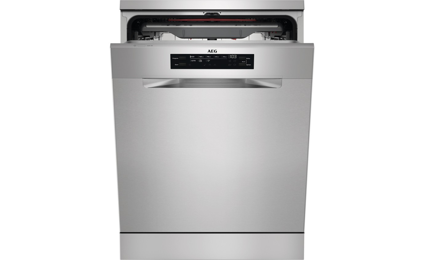 AEG 60cm Freestanding Dishwasher (Stainless Steel) FFB53600PM