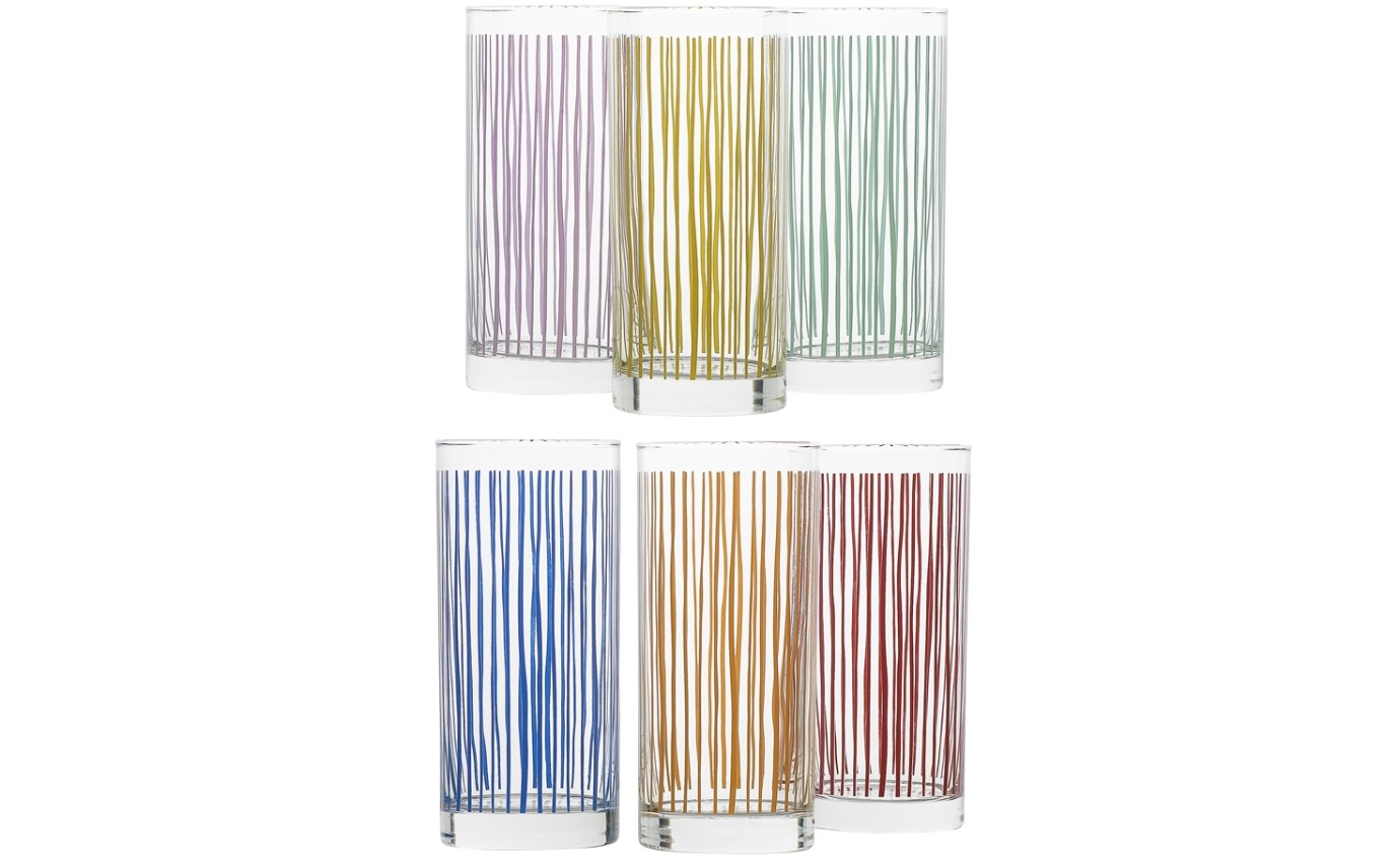 Symphony Ribbon Tumblers Set of 6 SY96020