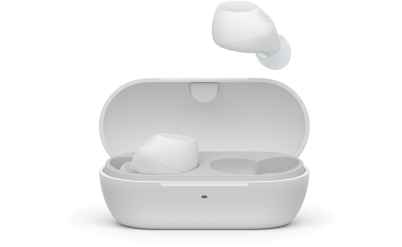 Sony True Wireless Noise Cancelling Earbuds (White) WFC710NW