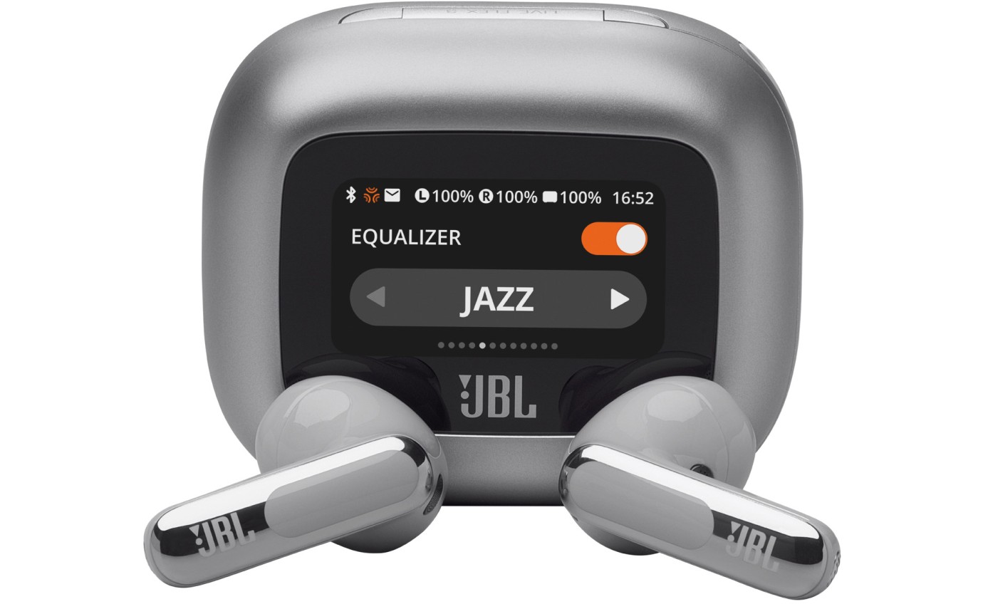 JBL Live Flex 3 TWS Noise Cancelling In-Ear Headphones (Silver) JBLLIVEFLEX3SIL