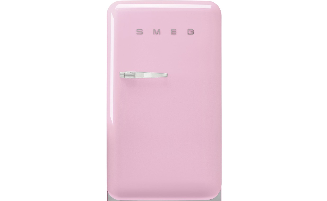 Smeg 135L 50's Style Refrigerator (Pink) FAB10HRPK6
