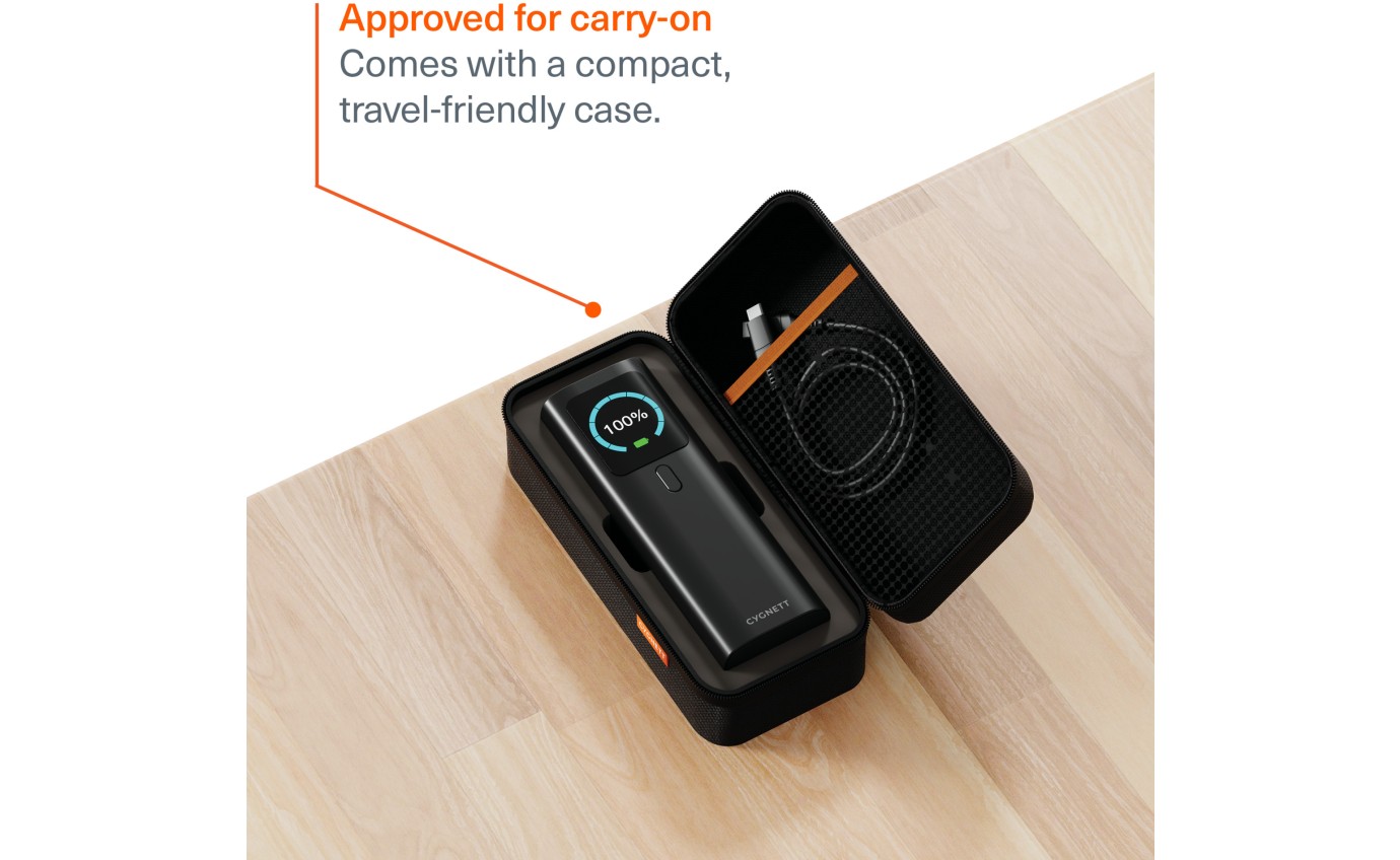 Cygnett HighPWR 27K 148W Laptop Power Bank with Case 11901339042