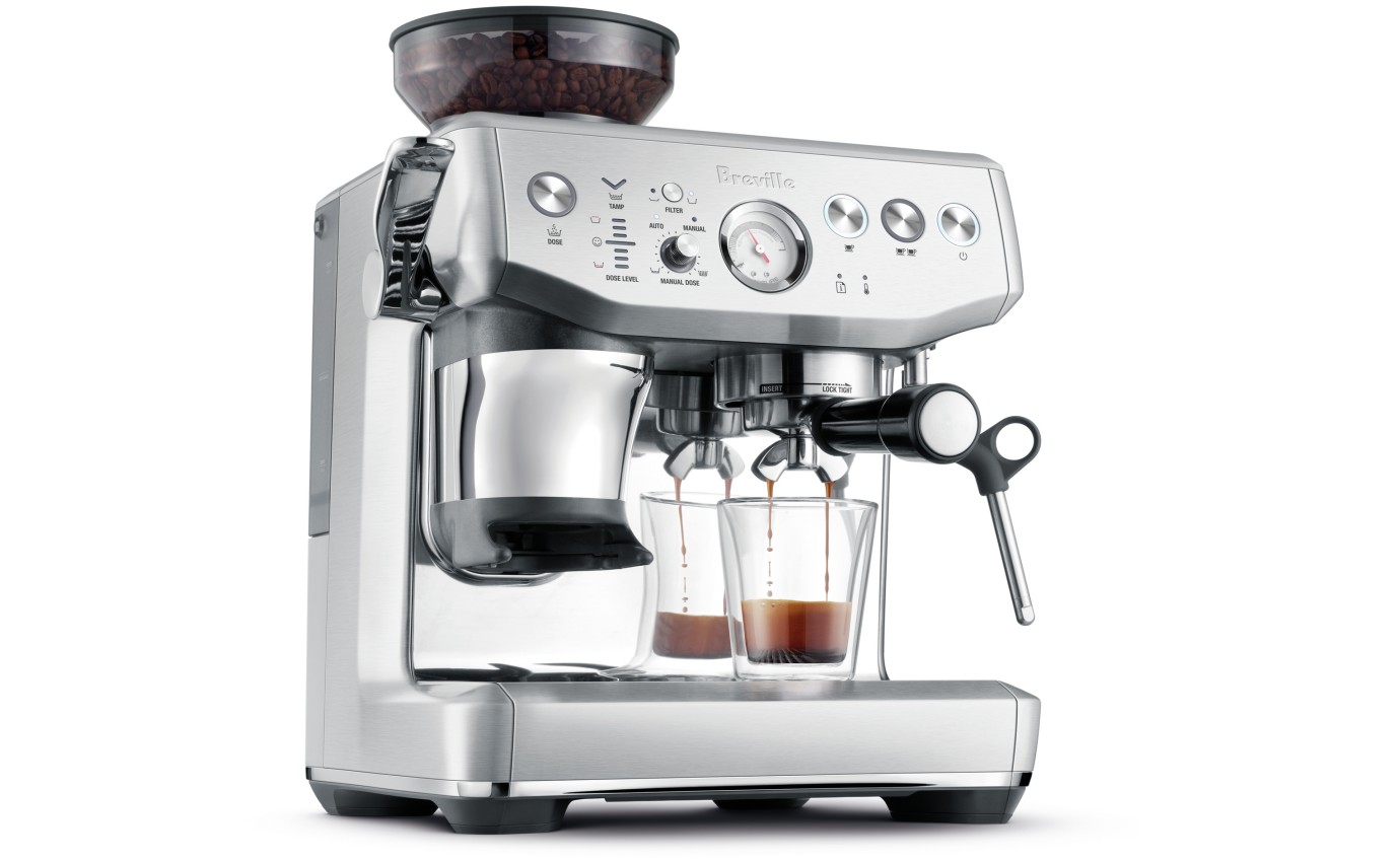 Breville the Barista Express™ Impress Coffee Machine (Stainless Steel) BES876BSS