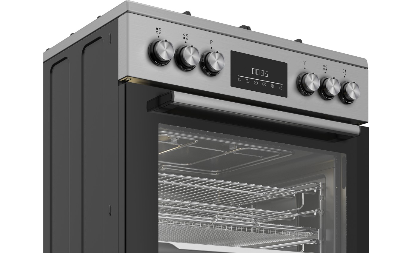 Beko 60cm Aeroperfect Freestanding Cooker BFCB60GMX
