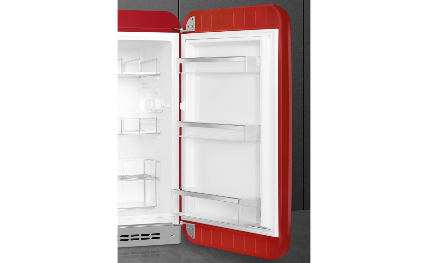 Smeg 135L 50s Style Retro Bar Fridge (Red) FAB10HRRD5AU