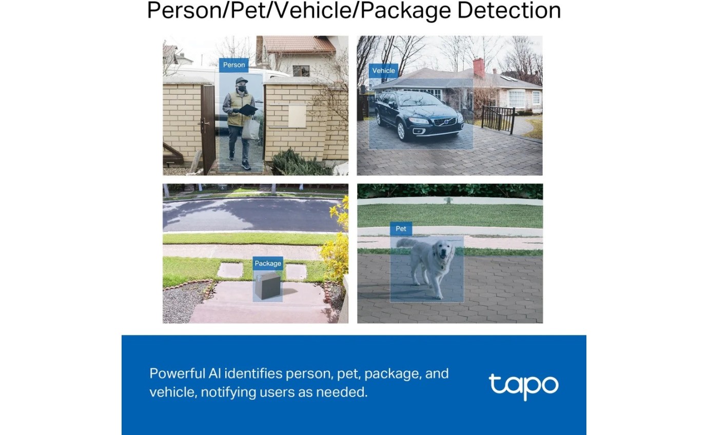 Tapo 2K Wireless Video Doorbell with Hub TAPOD230S1