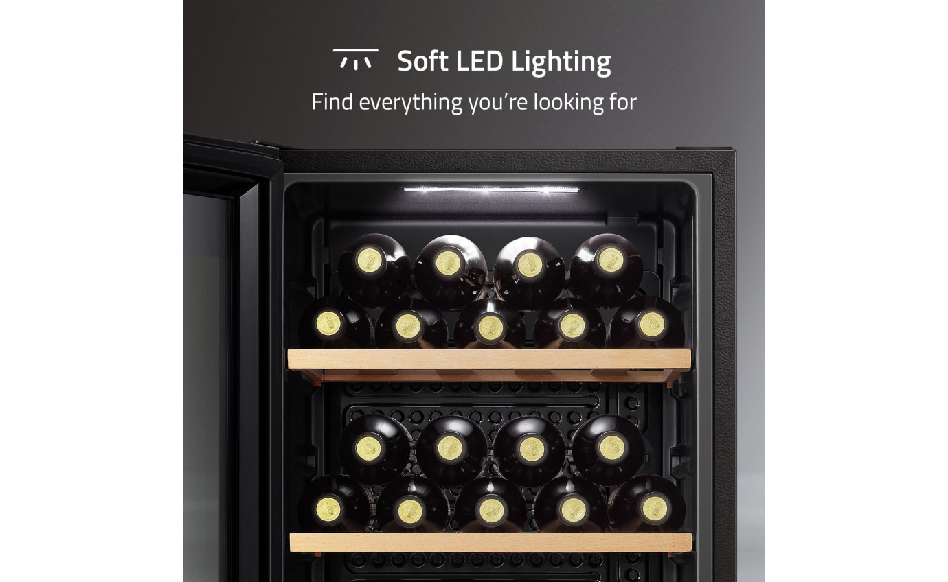 Hisense 30 Bottle Wine Cabinet (Black) HRWC31