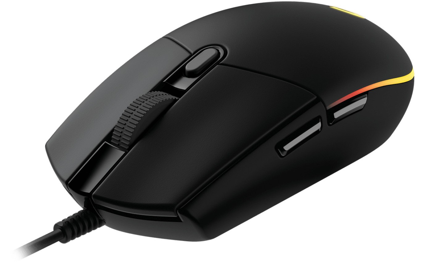 Logitech G G203 Lightsync Gaming Mouse (Black) 910005790