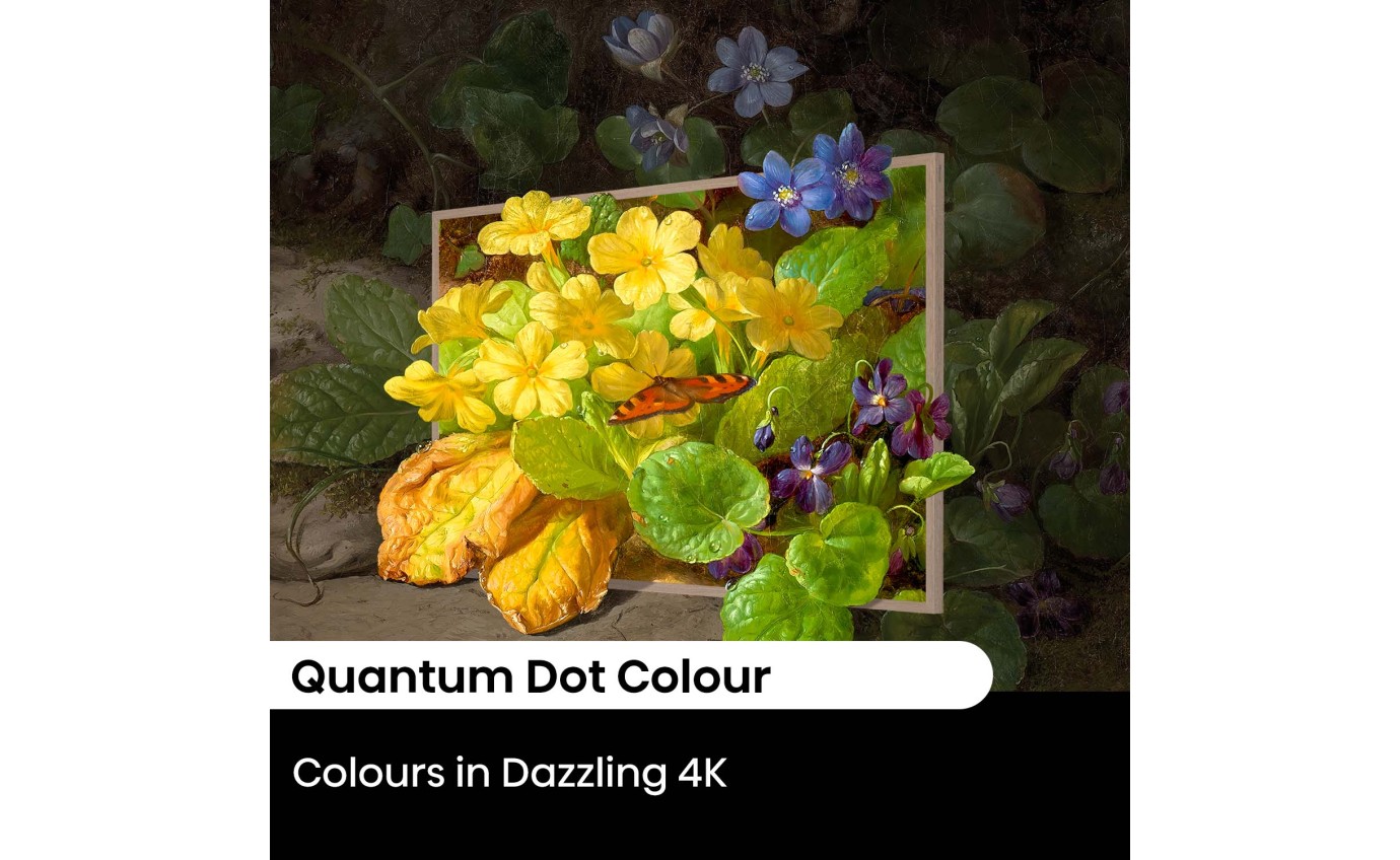 Hisense 75 inch 4K QLED CanvasTV 75S7QAU