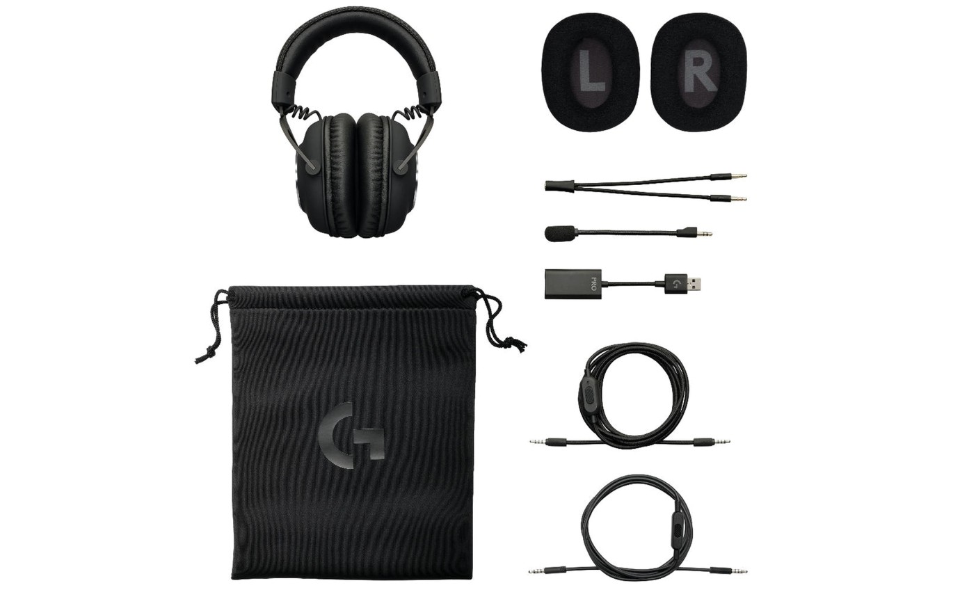 Logitech G PRO X Gaming Headset (Black) 981000820