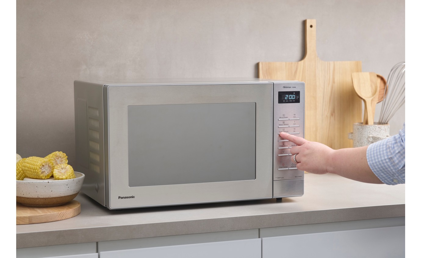 Panasonic 32L 1100W Inverter Microwave (Stainless Steel) NNST69QSQPQ