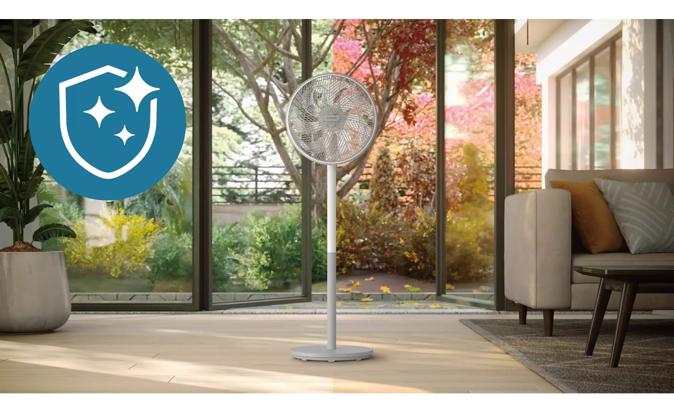 Philips 2000 Series Pedestal Fan (White) CX255000