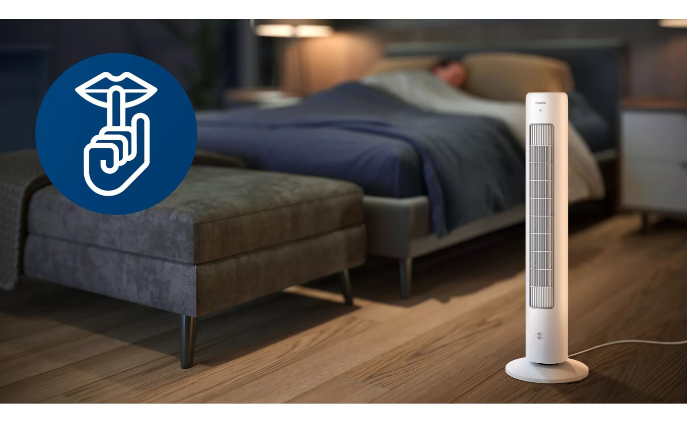 Philips 5000 Series Tower Fan (White) CX553500