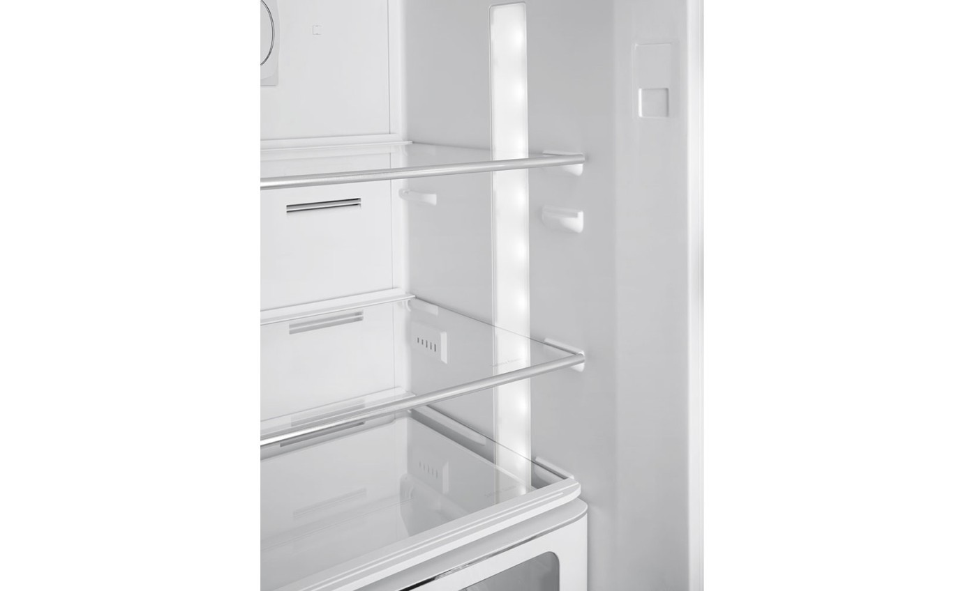 Smeg 331L 50s Style Retro Bottom Mount Fridge (Cream) FAB32RCR5AU