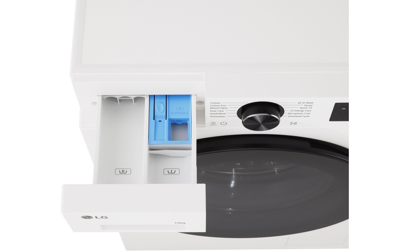 LG 10kg Series 3 Front Load Washing Machine (Essence White) WX31410W