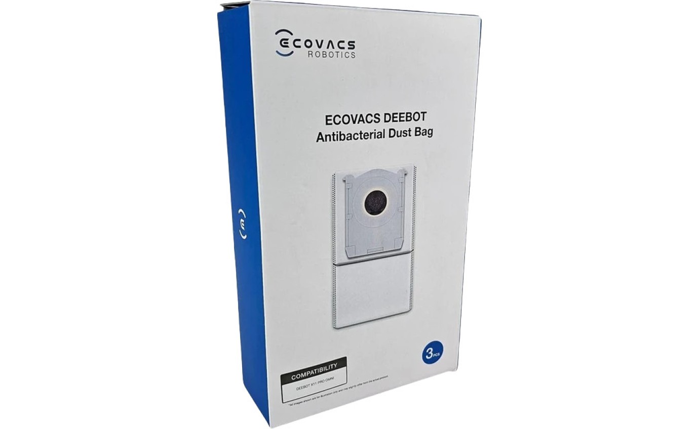Ecovacs Antibacterial Dust Bag for DEEBOT X11 Pro Omni/T90 Pro Omni (3 Pack) DDB030046