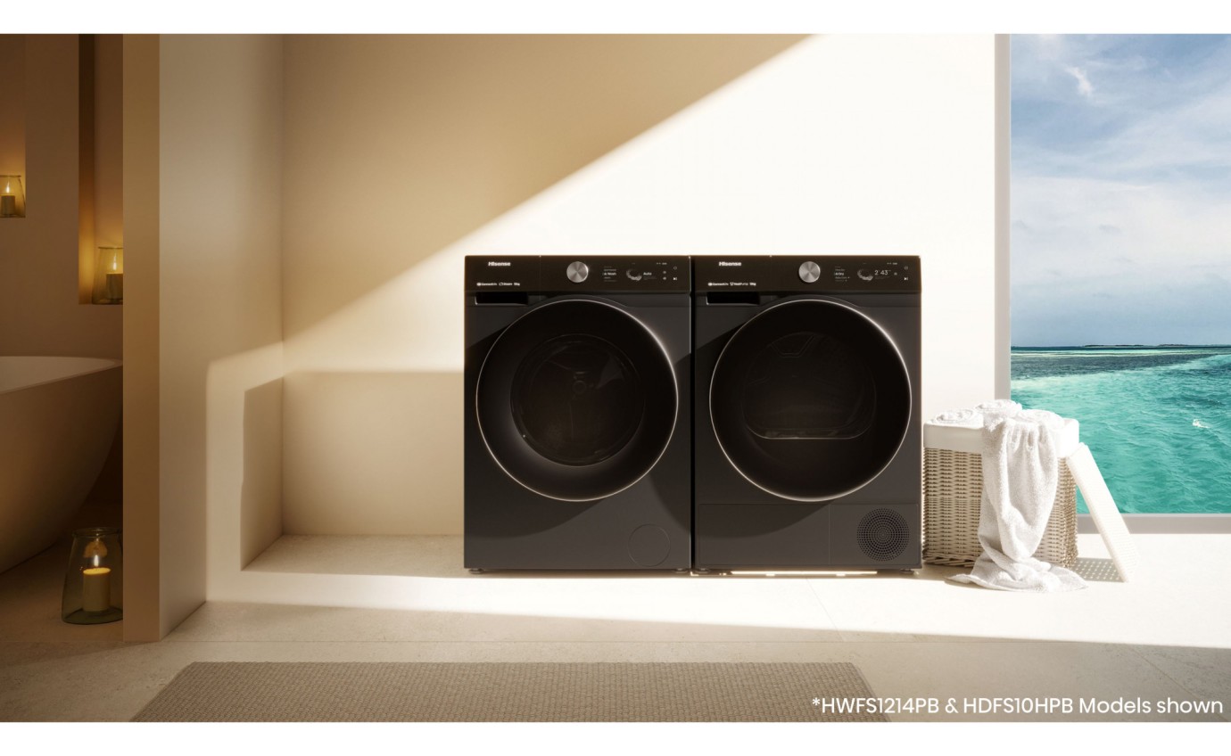 Hisense 10kg Series 9 Heat Pump Dryer (Charcoal Black) HDFS10HPB