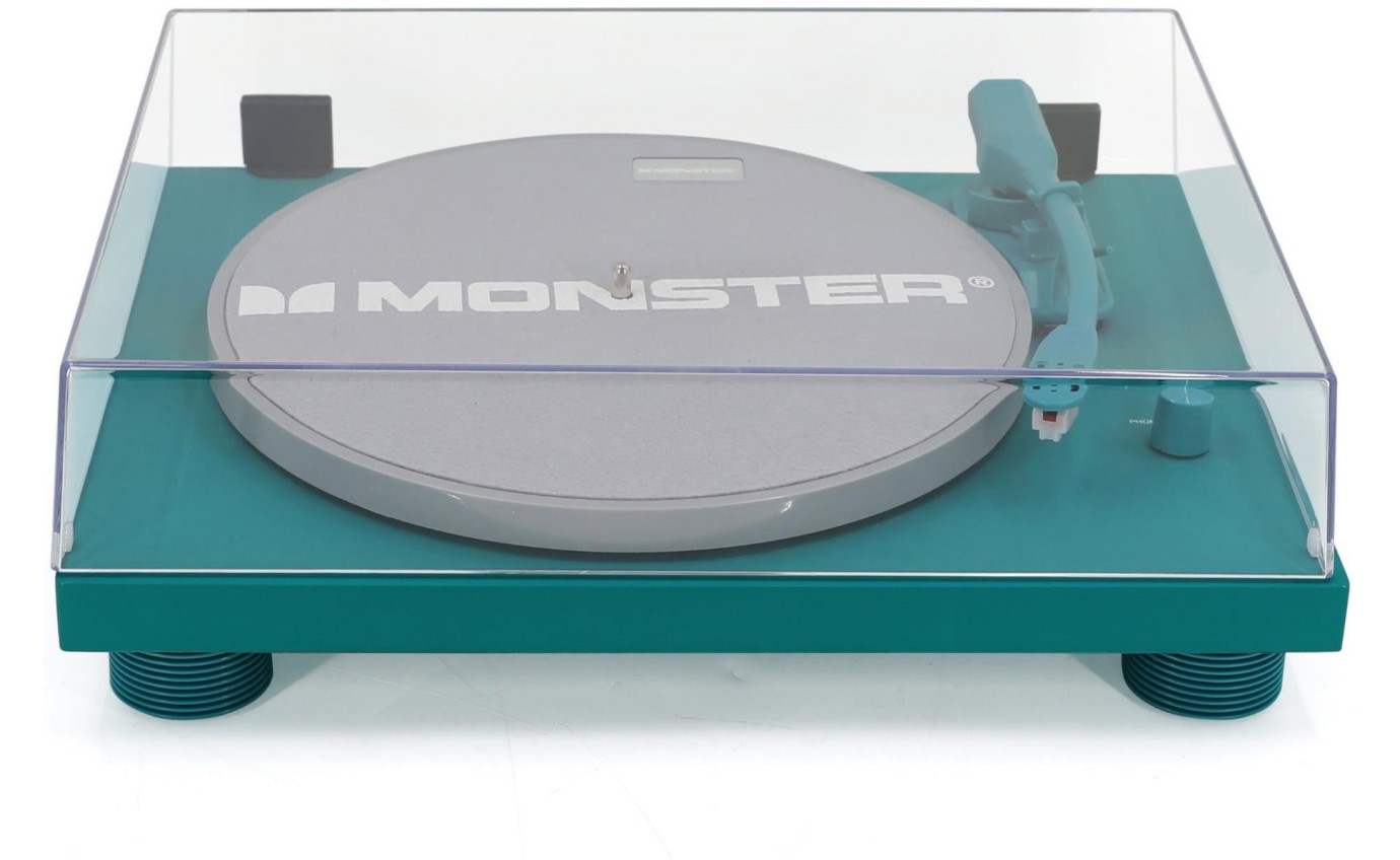 Monster Manual Vinyl Turntable (Green) MTTT249G