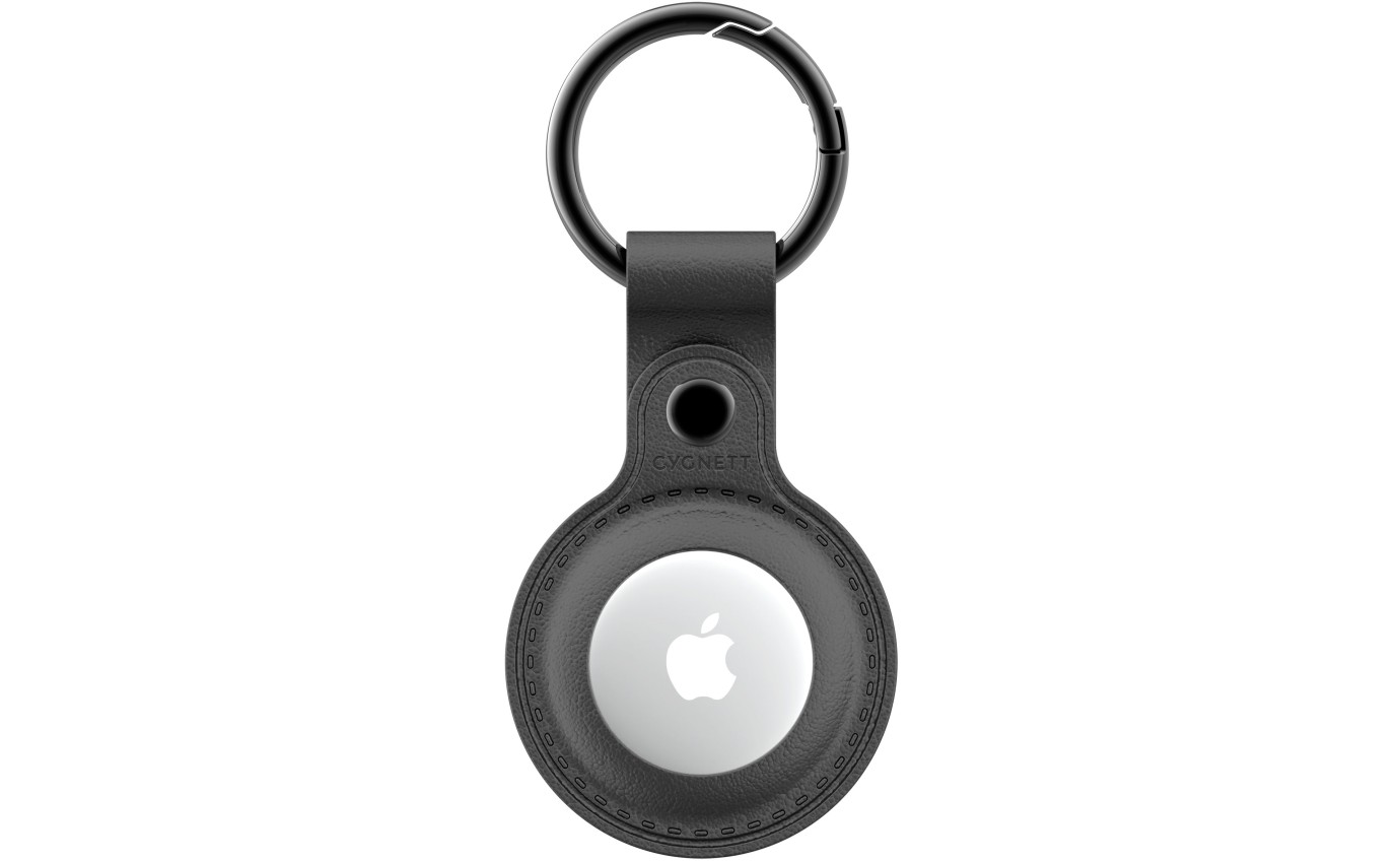 Cygnett StyleTrack Leather AirTag Case (Black) 11901221122