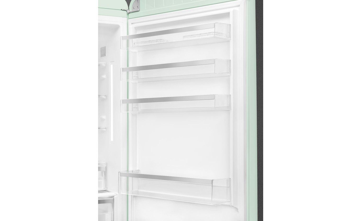 Smeg 481L 50s Style Retro Bottom Mount Fridge (Pastel Green) FAB38RPG5AU