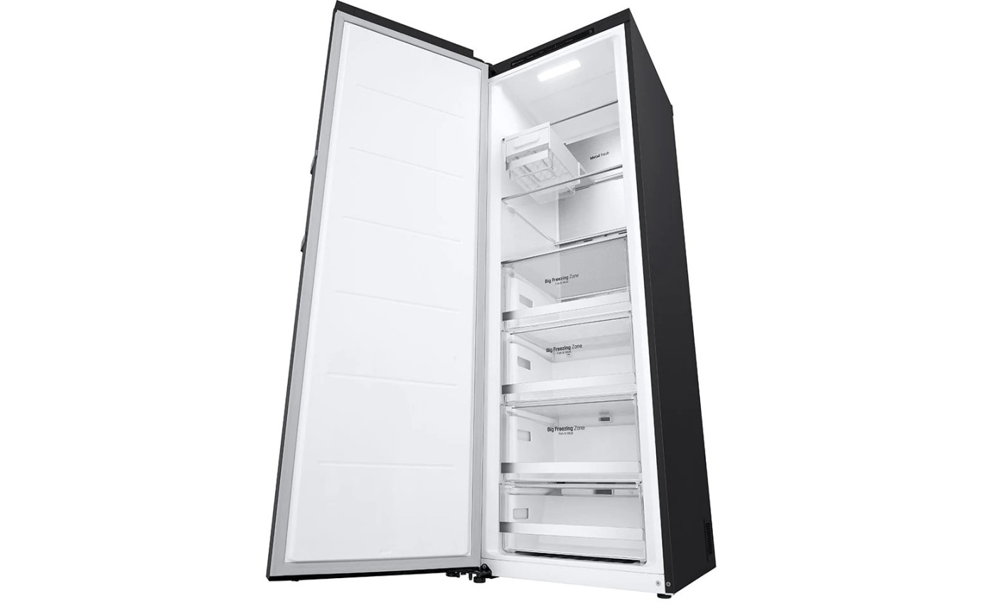LG 324L Pigeon Pair Upright Freezer (Matte Black) GPF324MBL