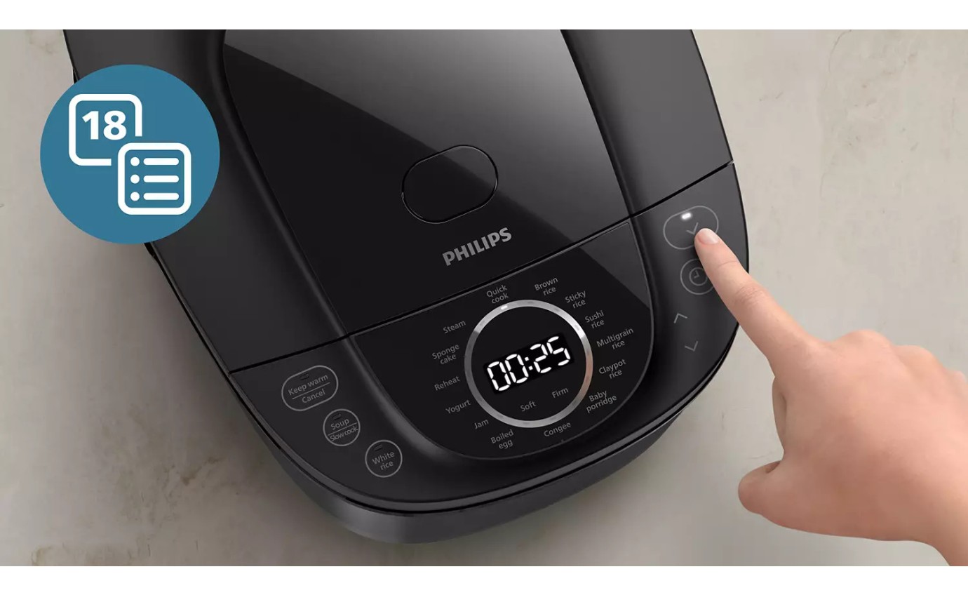 Philips 5000 Series Digital Rice Cooker HD481431 HD4814/31